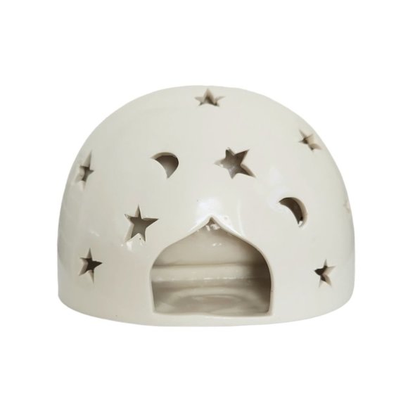 Vtg 1998 Ceramic Nativity Tealight Candle Holder Christmas Gift Collection EUC - Picture 3 of 11